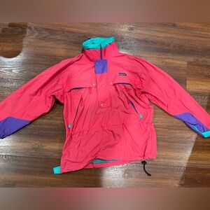 Women’s Vintage Patagonia Pink Windbreaker size Medium